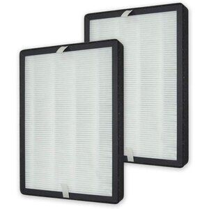 2 Pack KOIOS H13 Level True HEPA Replacement Filters for Mooka Air Purifier